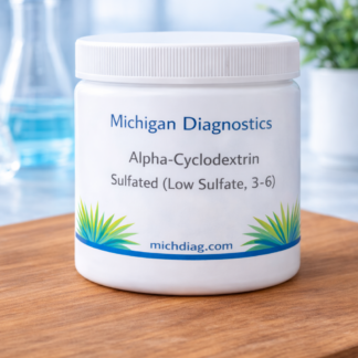 Alpha-Cyclodextrin, Sulfated (Low Sulfate, 3-6)