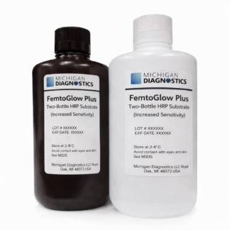 FemtoGlow Plus Two-Bottle HRP Substrate (Increased Sensitivity)